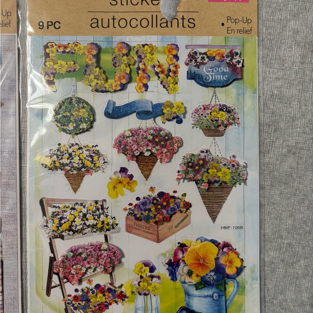 Crafters Square Colorful Multiple Sticker Collection 5 Packs - Picture 4 of 6